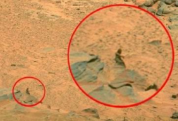 火星上有ufo外星人的基地吗