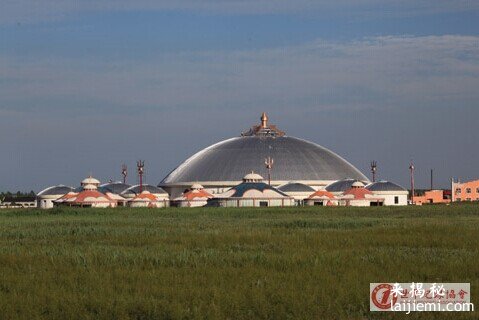 世界最大的蒙古包——清暑殿