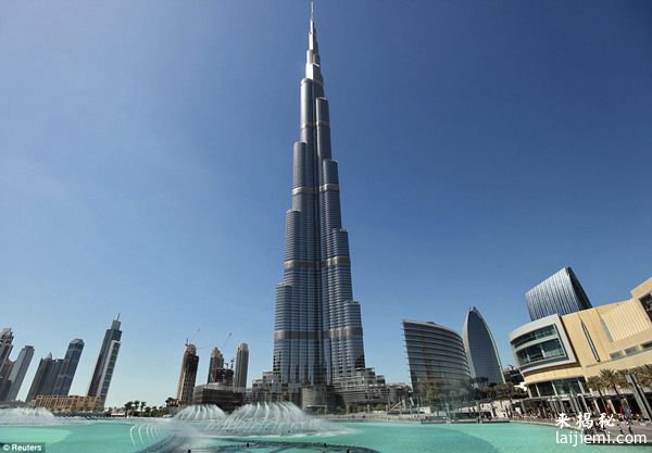 世界最高的观景台：迪拜塔